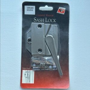 Andersen Casement Window Sash Lock in  Stone. Brand New!